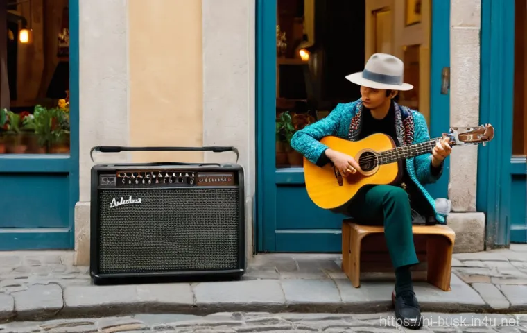 거리공연을 위한 기초 교육 - Image Prompt 1: The Dedicated Solo Performer** 거리공연을 위한 기초 교육 - Image Prompt 1: The Dedicated Solo Performer**